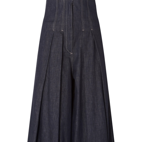 Brunello Cuccinelli wide leg pants in oat size 6 - Picture 3 of 10